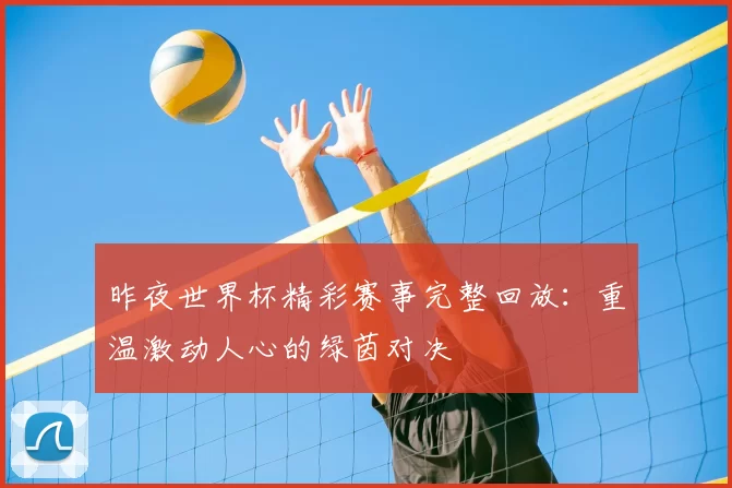 昨夜世界杯精彩赛事完整回放:重温激动人心的绿茵对决